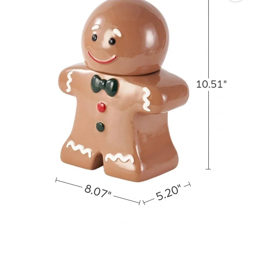 Gingerbread Man Cookie Jar
